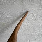Heron Crane Sculptural Wooden Art Piece thumbnail 9