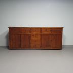 Spanisch Chestnut Wood Side Board Antiqu Bar Counter. Butcher Bar Counter thumbnail 5