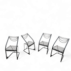 4 X Postmodern Chairs 1980s thumbnail 12