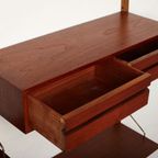 Royal System Wall Unit Designed By Poul Cadovius For Cado, Denmark 1950’s thumbnail 14