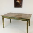 Antieke Zweedse Eettafel thumbnail 2