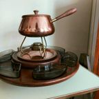 Vintage Principal, Borrel, Fondue Set Fonduepan thumbnail 12
