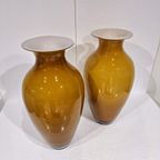 Set Van Twee Grote Murano Vazen Uit De Jaren ’60 thumbnail 3