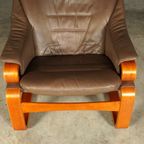 Deense “apollo” Fauteuil Met Hocker – Svend Skipper – Jaren 70 thumbnail 19