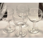 Wijnglas Geslepen 13cm thumbnail 4