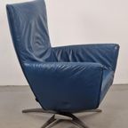 Vintage Label Fauteuil Gerard Van Den Berg Leer Lounge Chair thumbnail 5