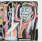 Offset Litho Naar Jean-Michel Basquiat Dustheads 27/100 Abstracte Kunstdruk thumbnail 5