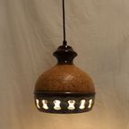 Vintage Keramiek Hanglamp, West-Germany Jaren '60/'70 thumbnail 3