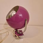 Vintage Wandlamp Paarse Bollamp Jaren 70 Bollampje thumbnail 3