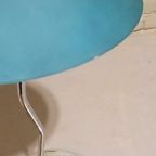 Vintage Frost Glass Tafellamp, Groen/blauw thumbnail 19