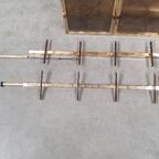Belgo Chrom Glass Brass Freestanding Wall Unit Regency Bar thumbnail 10