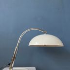 Vintage Hala Busquet / Hala 144 Tafellamp Van Herman Busquet - Witte Bauhaus Bureaulamp thumbnail 7