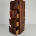 Antieke Eikenhouten Archiefkast – Ca. 1900–1920 thumbnail 12
