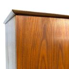 Vintage Kledingkast Wandrobe Jaren 60 Teak Design Kast thumbnail 14