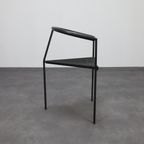4x Rare Postmodern Dining Chair By Maurizio Peregalli For Zeus, 1980s thumbnail 5