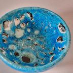 Vintage Keramieke Schaal Lava Glazuur West Germany Stijl thumbnail 4