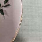 Vintage Borden (20 Cm) Bareuther Waldsassen Roze Roos (9X) thumbnail 2