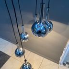 Chrome 6 Ball Sphere Lamp 1960S thumbnail 10
