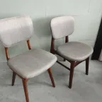 Vintage Jaren 50-60 Eetkamerstoelen thumbnail 3