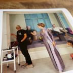 Cecil Beaton, David Hockney, Maudie James&Peter Schlesinger, Vogue December 1968, thumbnail 2