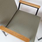 Setprijs!! 2 Vintage Stoelen Groen | Metalen Frame Groen thumbnail 9
