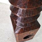 Sculptuur Object Antieke Wijnpers, Frankrijk 19e Eeuw thumbnail 8