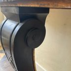 Side Table Console Tafel Muurtafel Half Rond 19e Eeuws Frans thumbnail 11