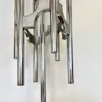 Gaetano Sciolari Chrome Staande Lamp - Jaren 70 thumbnail 14