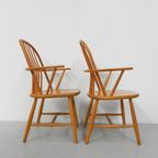 Set Van 2 Armstoelen, Spijlenstoelen, Akerblom Chair thumbnail 14