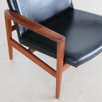 Vintage Easy Chair | Fauteuil | Teak | Jaren 60 | Zweden thumbnail 2