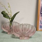 Vintage Walther Glass Solifleur Lotus Vaasje Roze (1 Stuks) thumbnail 5