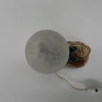 Art Deco Bureaulamp Zittende Vrouw Met Bol thumbnail 10
