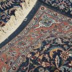 Voornamelijk Donkerblauwe Oosterse Loper Van 283x105cm Met Prachtige Kleuren En Patronen thumbnail 7