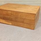 2 X Rustieke Houten Salontafel / Bijzettafel P/p/s thumbnail 8