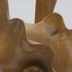 Art Deco Balinese Woodcarving Of A Couple, 1930S thumbnail 7