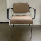 Mid-century Stoel In Neutrale Tint thumbnail 7