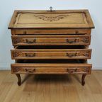 Brocante Queen Ann Secretaire, Ladekast, Landelijk Bureau thumbnail 8