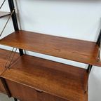 Vintage Wandkast Boekenkast Wallunit Losstaand Van Teeffelen thumbnail 14