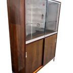 Vintage Vitrinekast / Barkast / Kast Met Etagere thumbnail 6