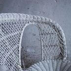 3 Seater +2X1Seater White Rotan Club Chairs thumbnail 17