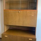 Retro Vintage Mid-Century Barkast,Secretaire,High-Board,Vitrine thumbnail 10