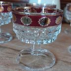 Set Van 6 Vintage Italiaanse Glaasjes thumbnail 5