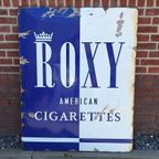 Xxl Emaille Bord Roxy American Cigarettes🚬 thumbnail 2