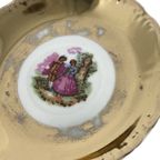 Versailles - Mocca Teaset 'Fragonard' With A Lot Of Gold - Complete thumbnail 6