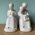 Dutch Schoonhoven Ceramic Bookends By Fancoise Carbius For Nbc thumbnail 2