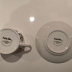 Keith Haring Servies: 2 Platte Borden, 2 Koffiekop En Schotel, 1 Espresso Kopje En Schotel thumbnail 8
