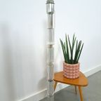 Jaren 70 Glazen Vloerlamp Met Chroom thumbnail 7