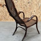 Michel Thonet Uniek Rond 1865 Armstoel thumbnail 9