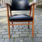 Vintage Armstoel/Fauteuil In Stijl Van Pastoe/Cees Braakman, 1960'S thumbnail 14