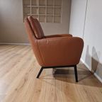 Nieuw - Prominent E-101 Fauteuil - Leder - Bruin - Design thumbnail 9